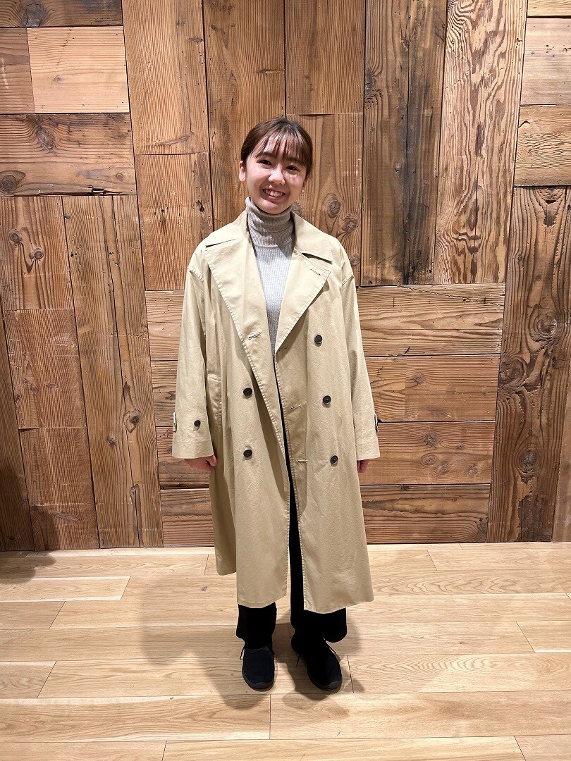 無印良品 トレンチコート コート 婦人 撥水 トレンチコート